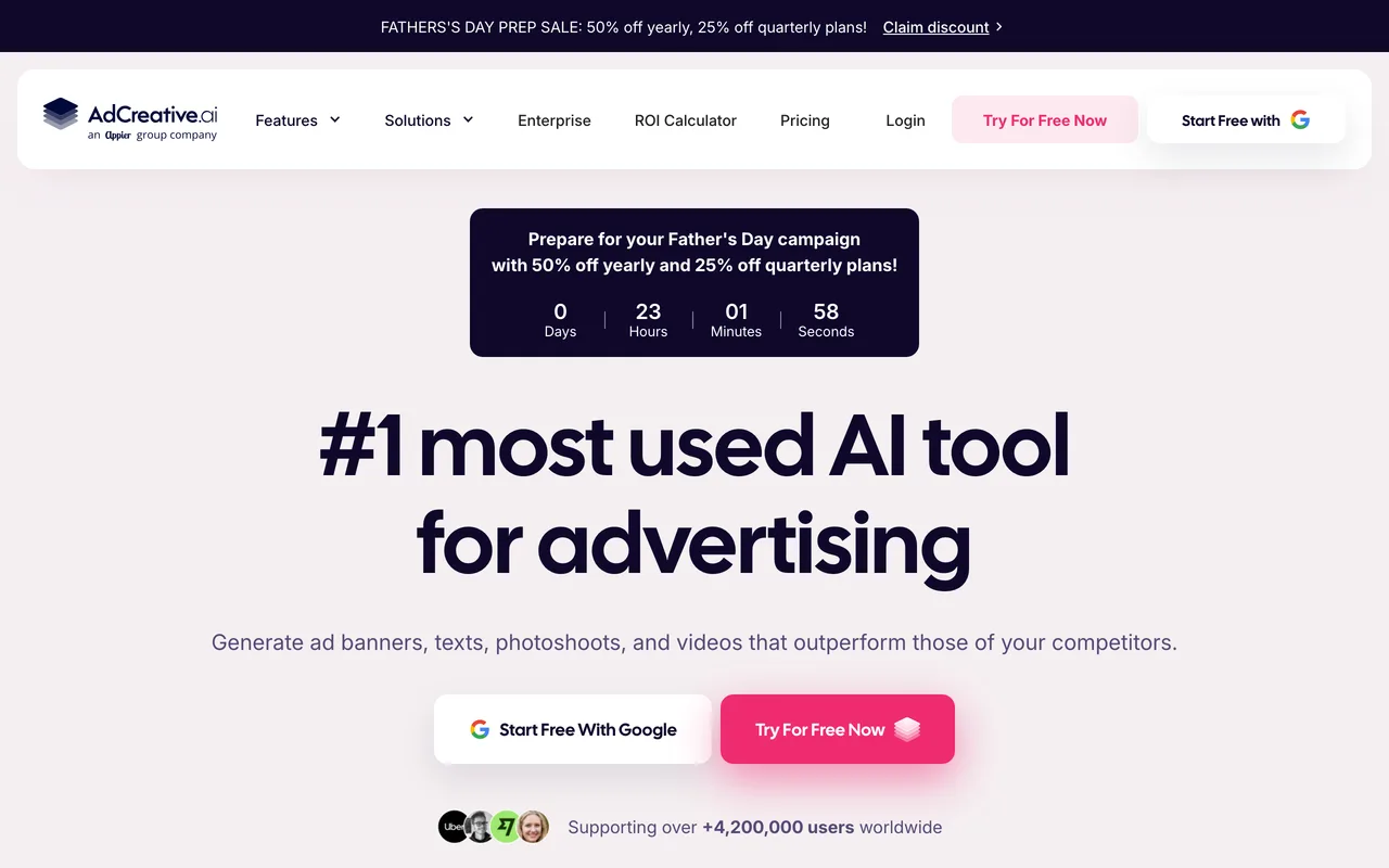 AdCreative.ai preview