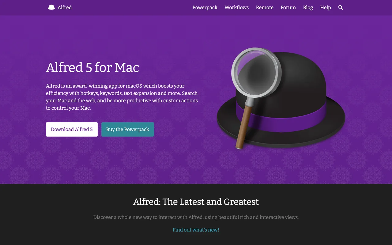 Alfred preview