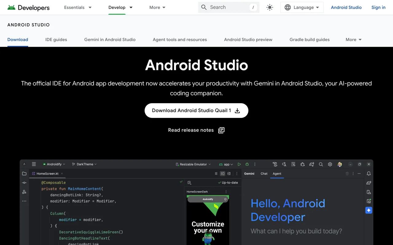 Android Studio preview