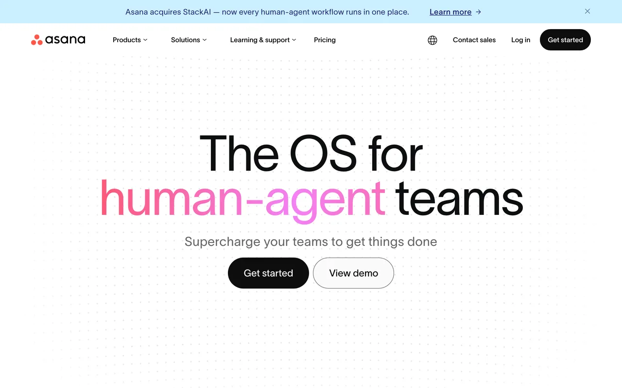 Asana preview