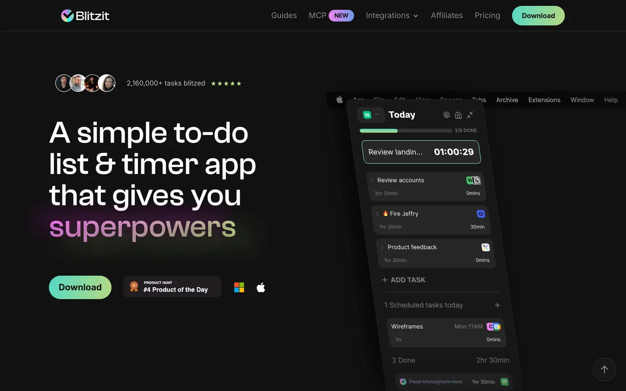 Blitzit preview