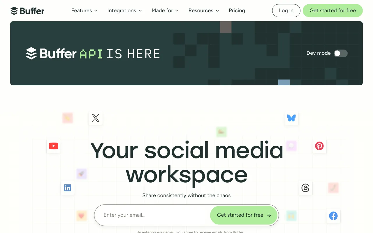 Buffer preview
