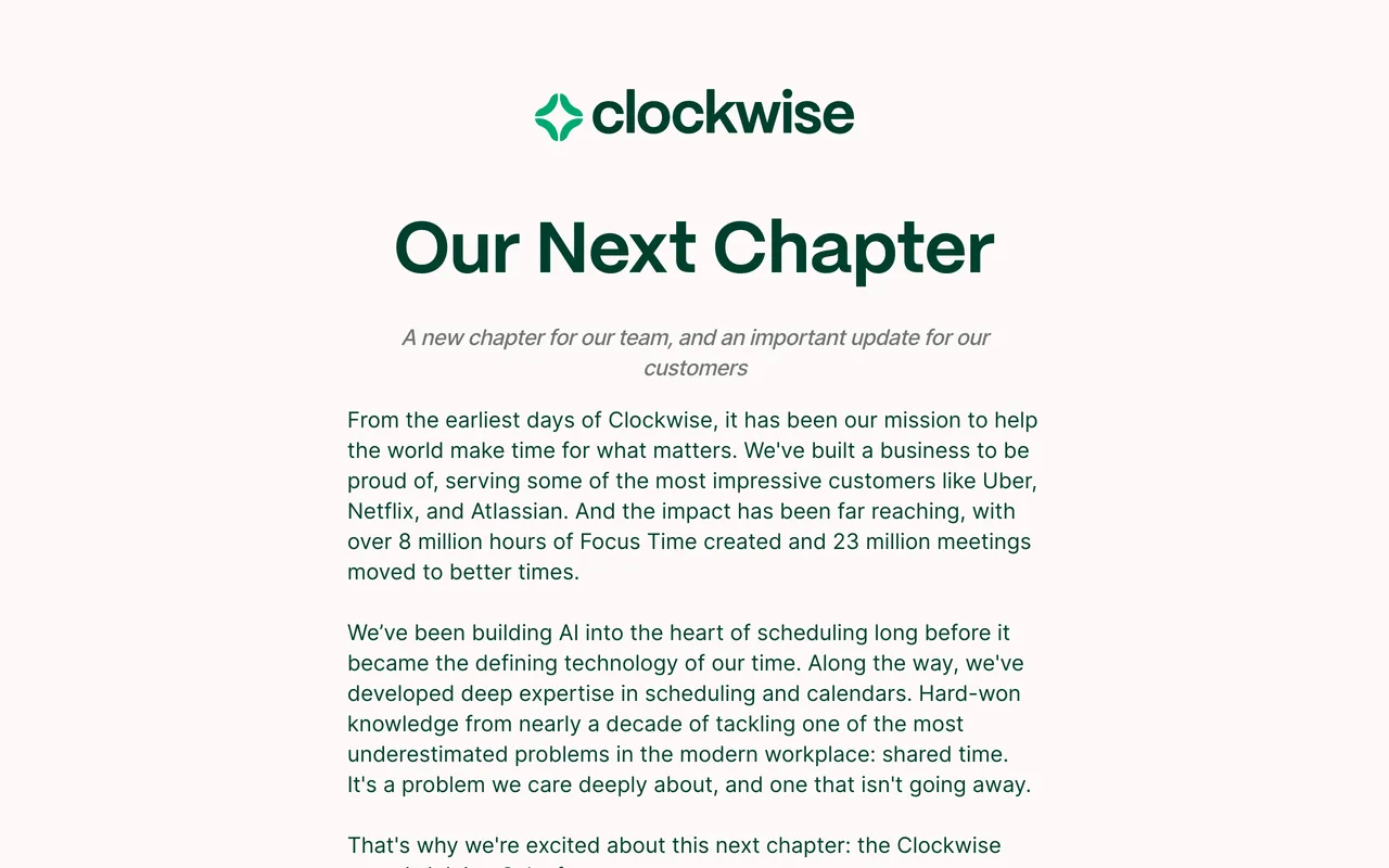 Clockwise preview