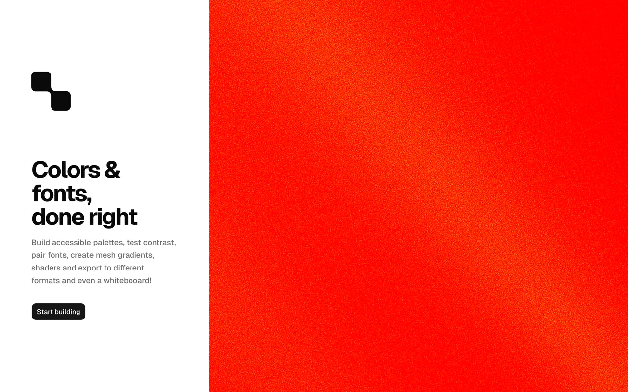Colors & Fonts preview