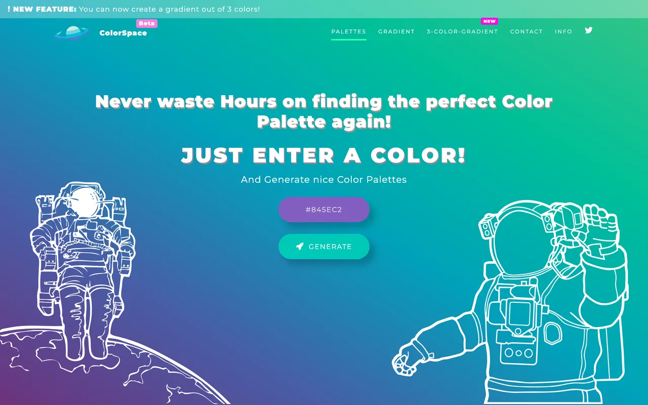ColorSpace preview