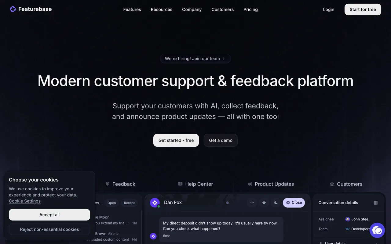 Featurebase preview