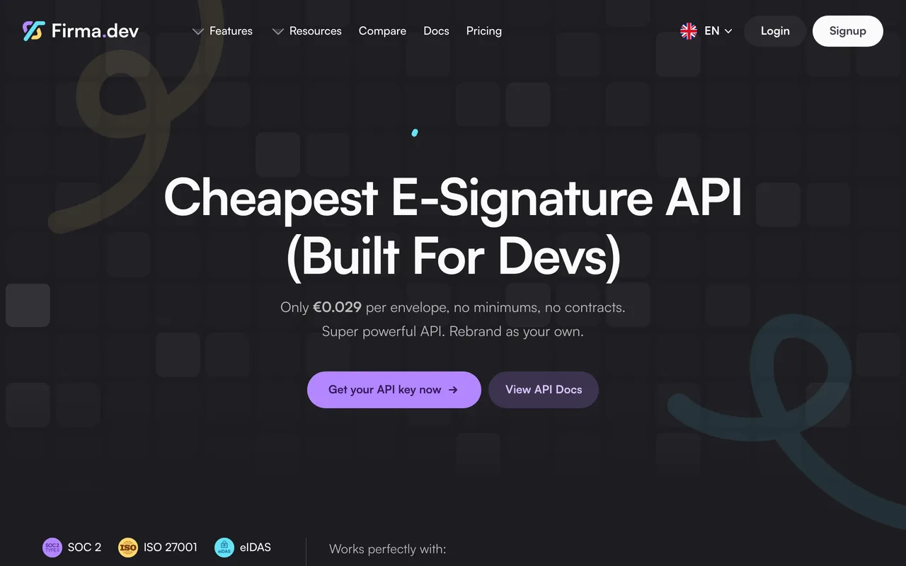 Firma.dev preview