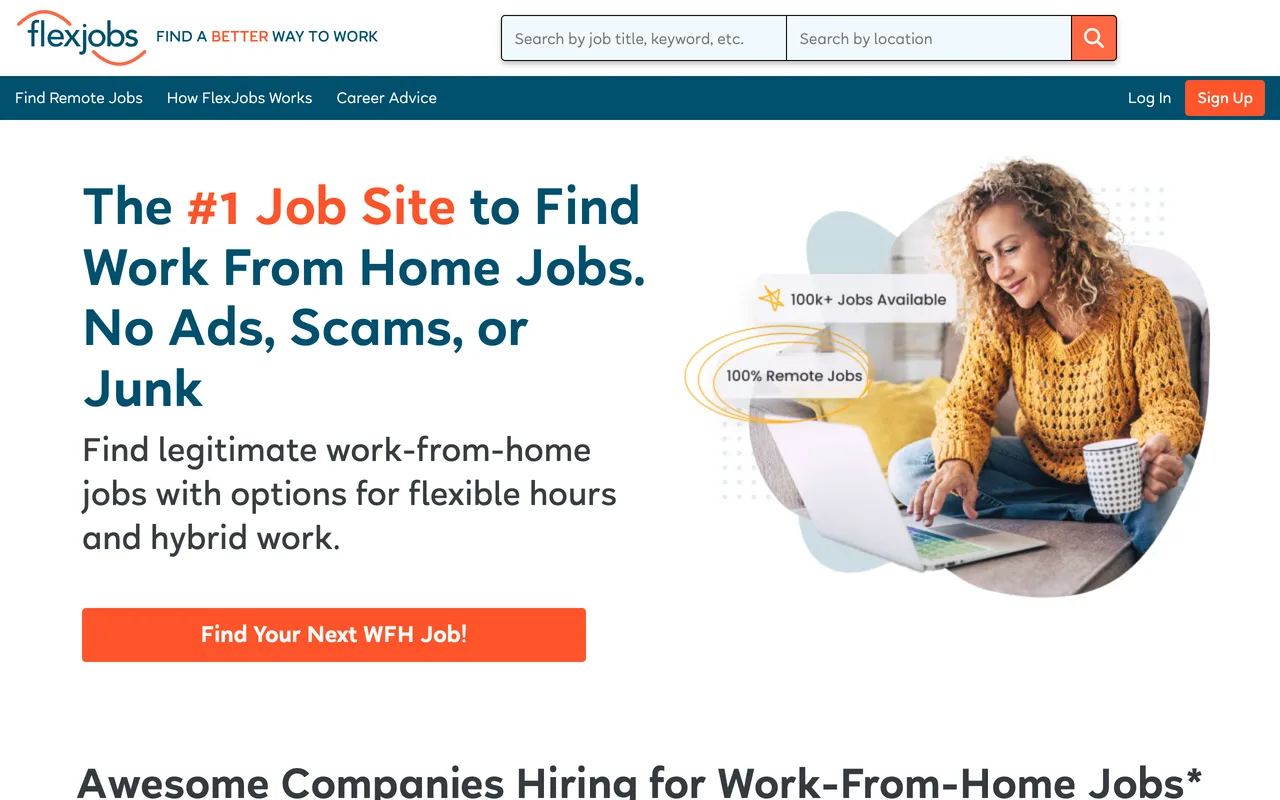 FlexJobs preview
