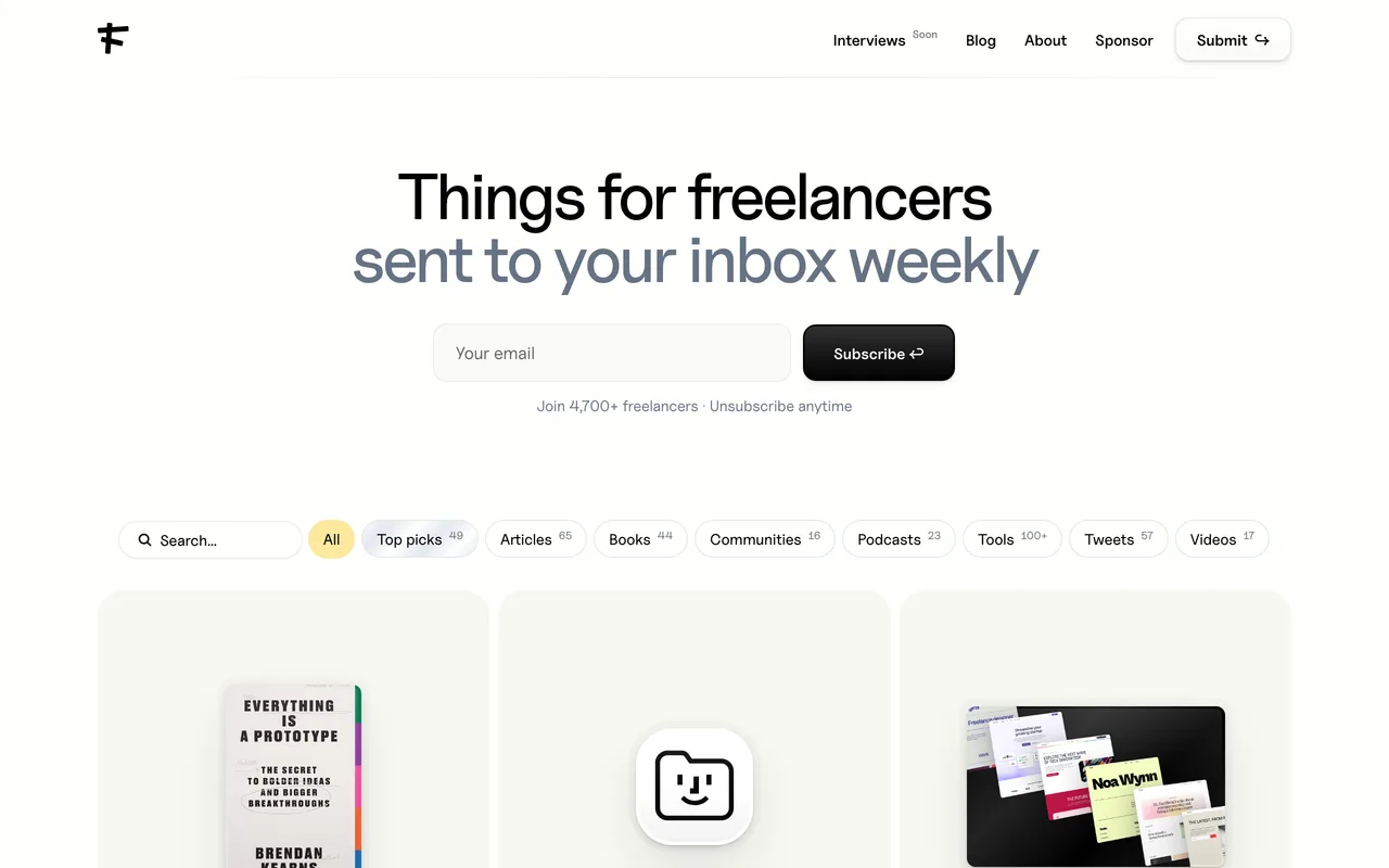 Freelance Things preview