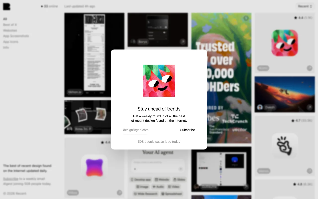 Godly Website preview