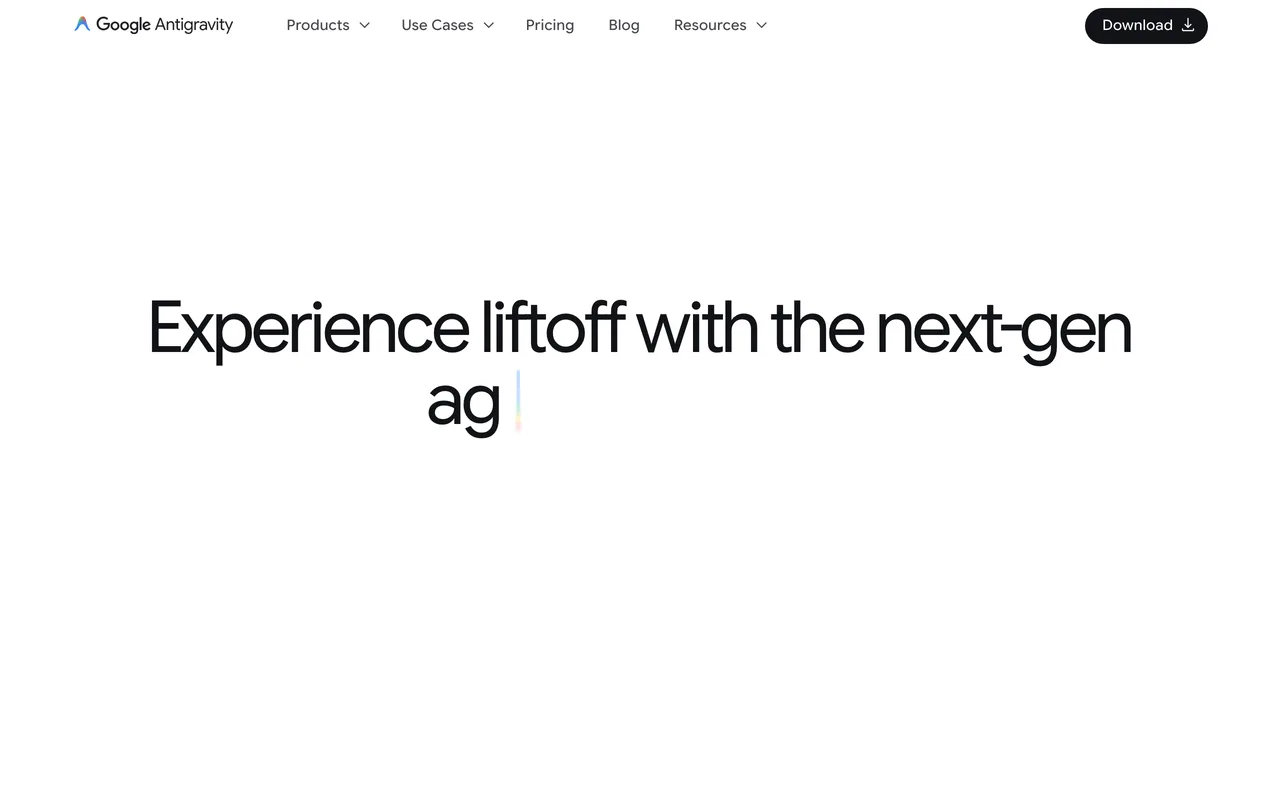Google Antigravity preview