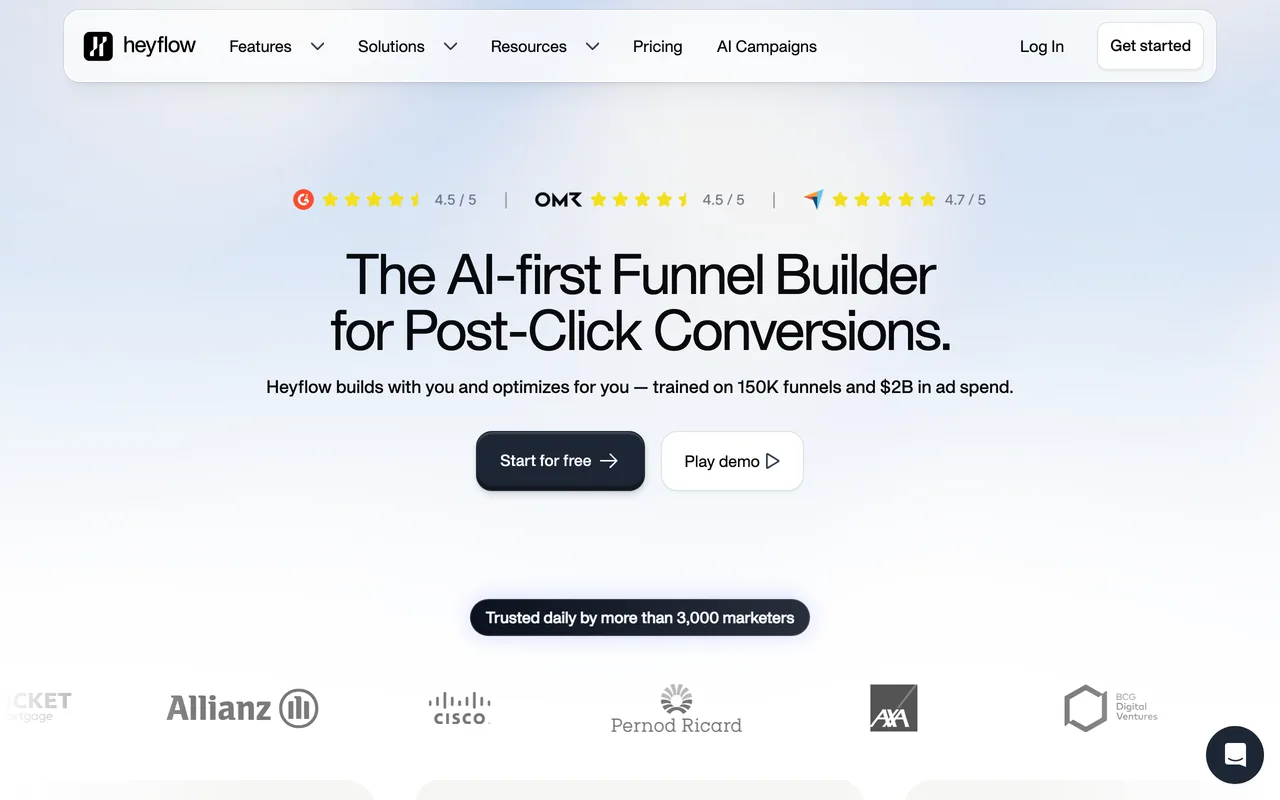 Heyflow preview