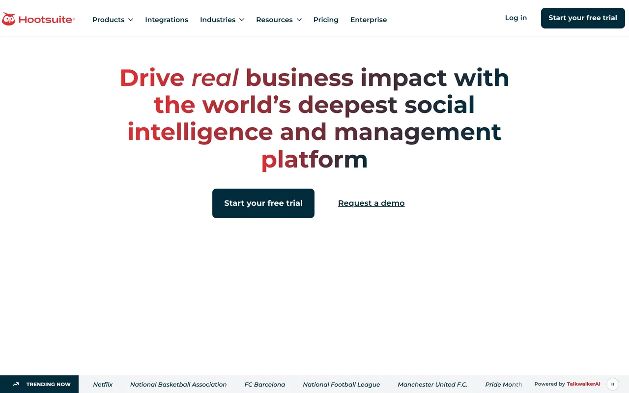 Hootsuite preview