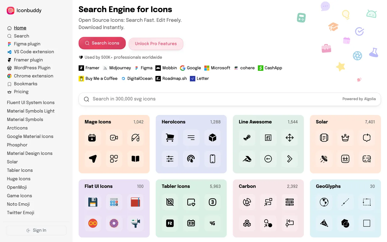 Iconbuddy preview