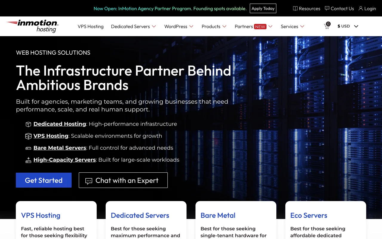 InMotion Hosting preview