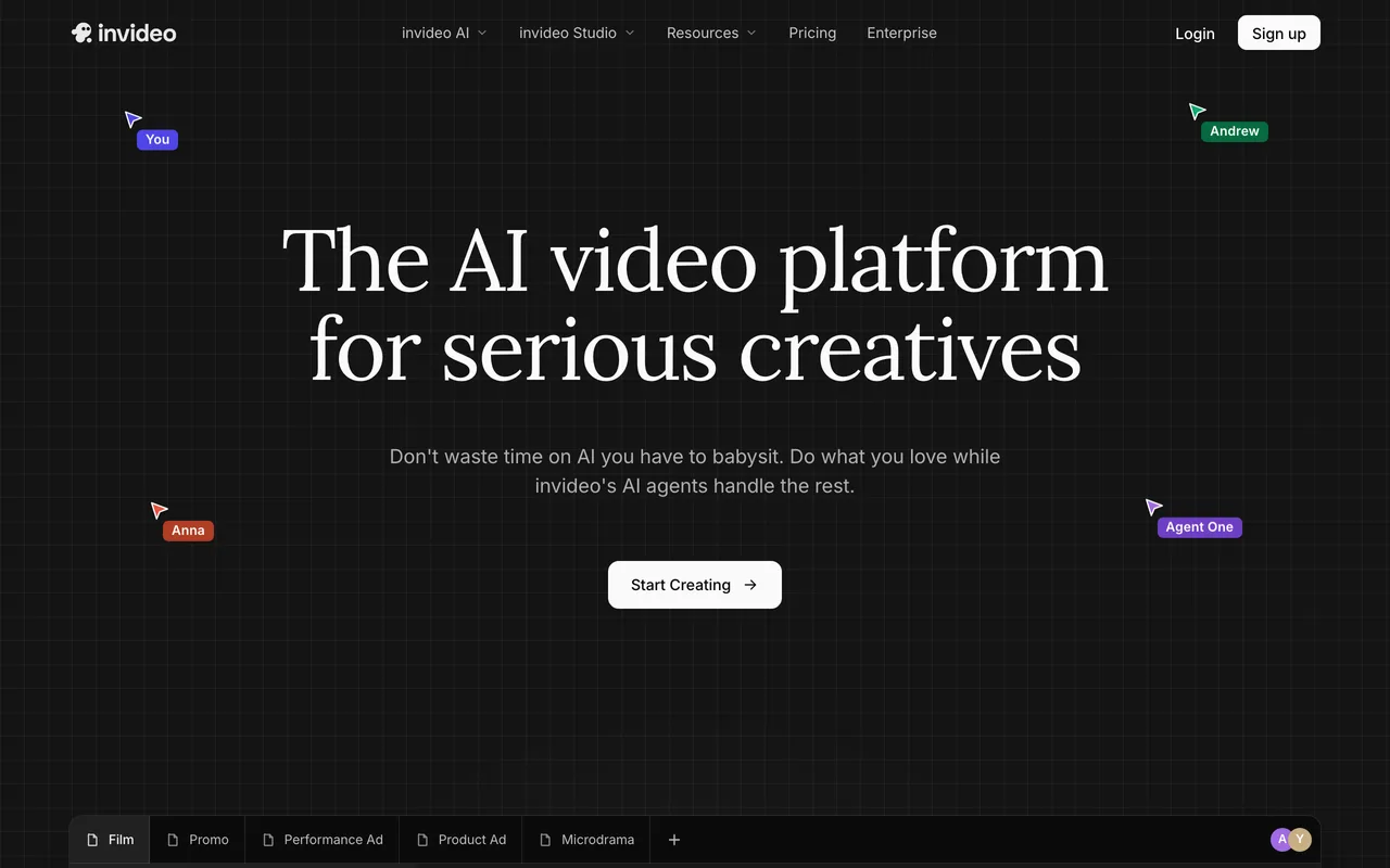 InVideo AI preview