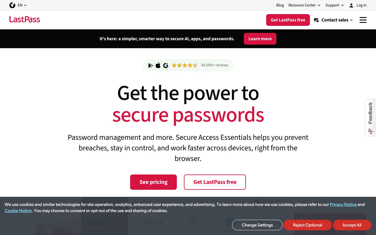 LastPass preview