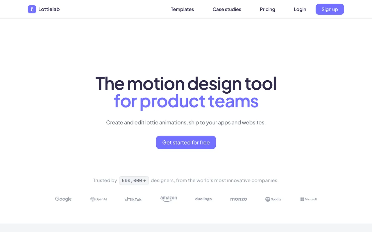 Lottielab preview