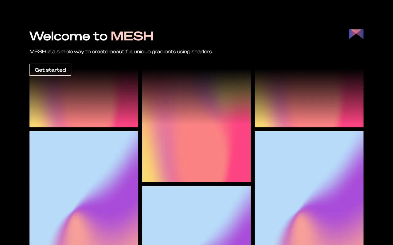 Mesh Gradients preview