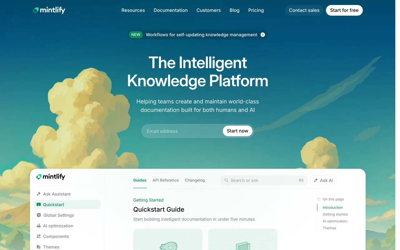 Mintlify preview