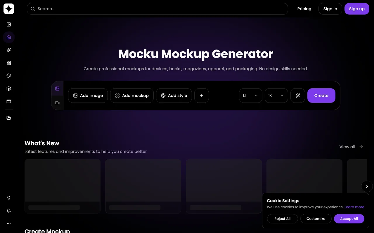 Mocku preview
