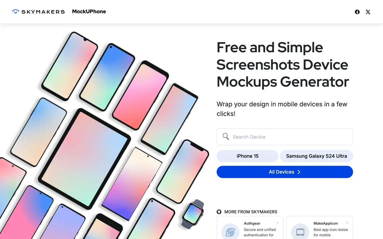 MockuPhone preview