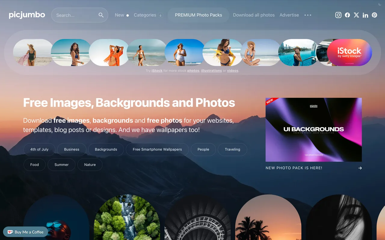 Picjumbo preview