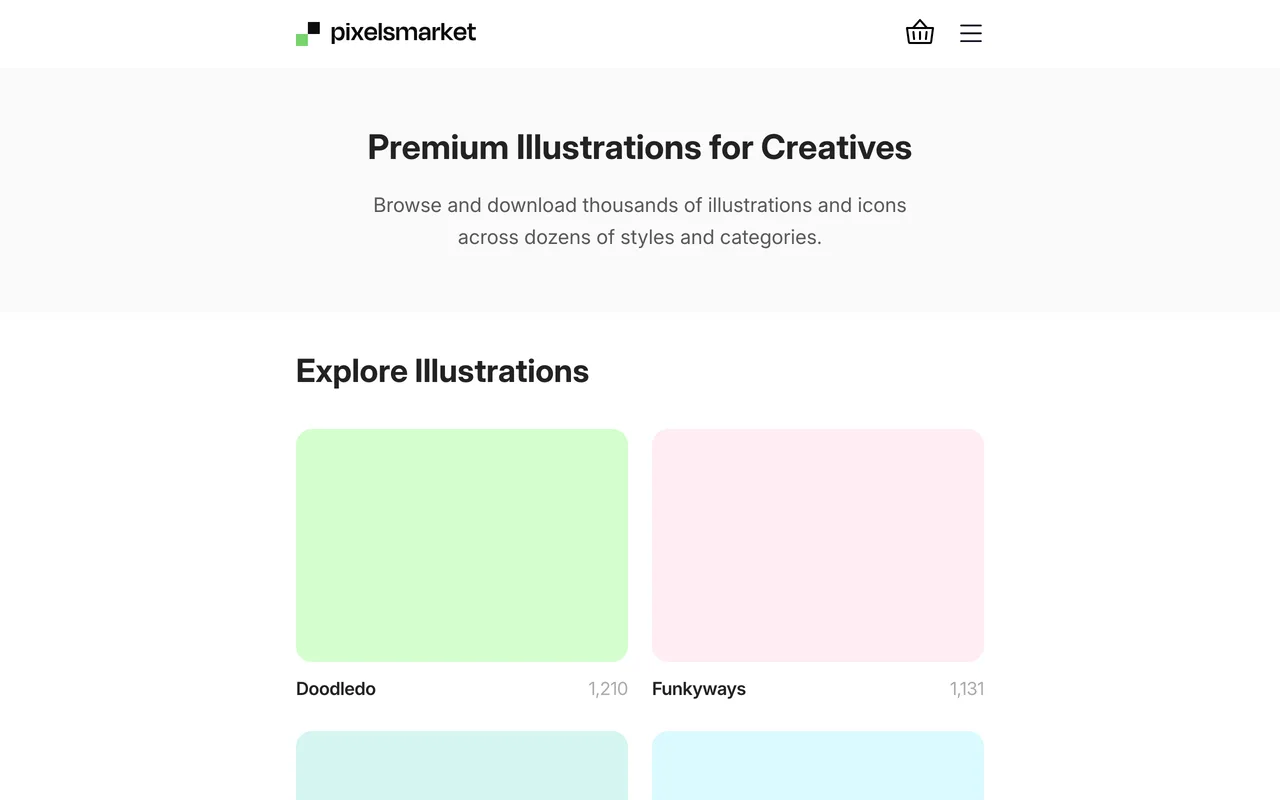 Pixels Market preview