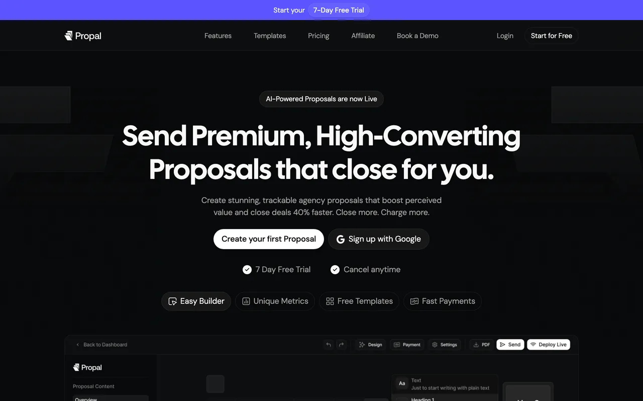 Propal preview