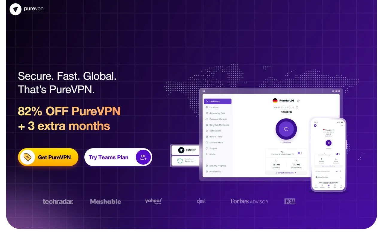 PureVPN preview