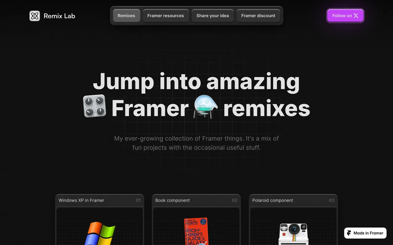 Remix Lab preview
