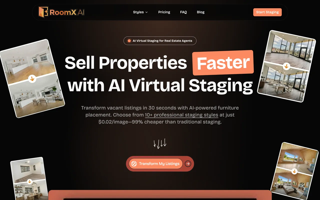 RoomX AI preview
