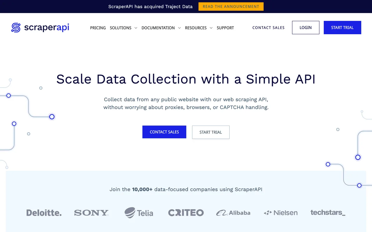 ScraperAPI preview