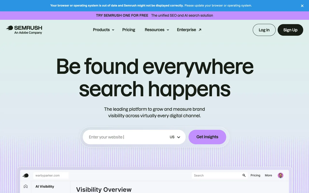 Semrush preview