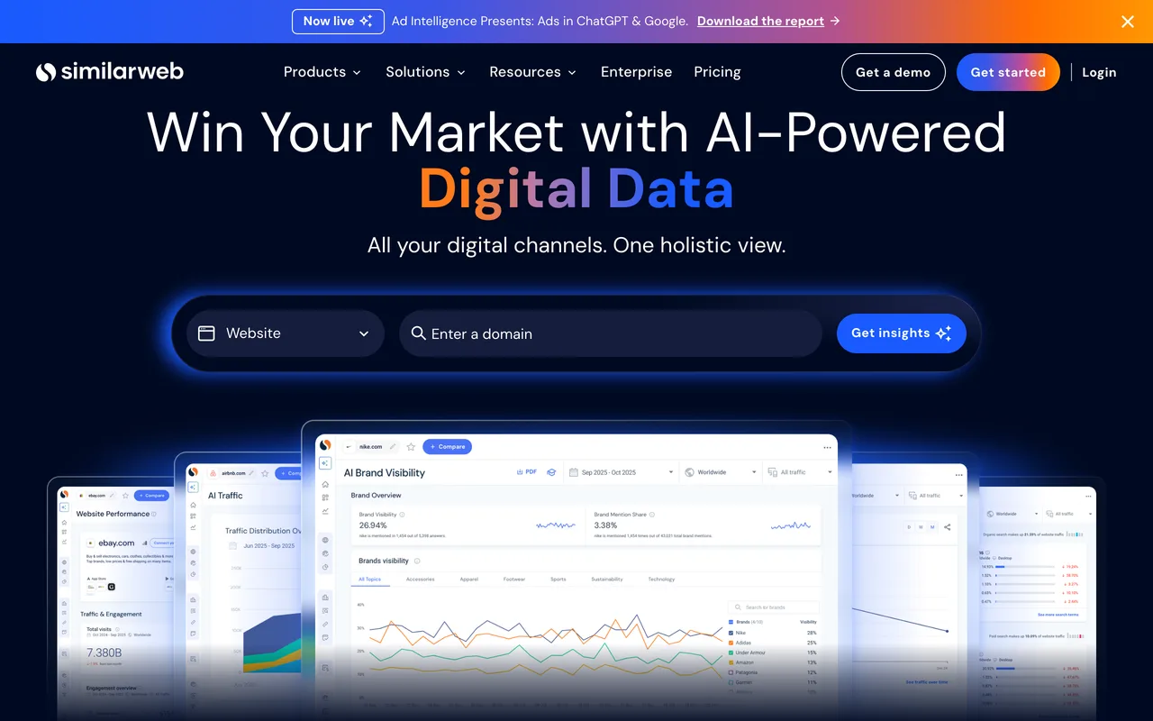 SimilarWeb preview