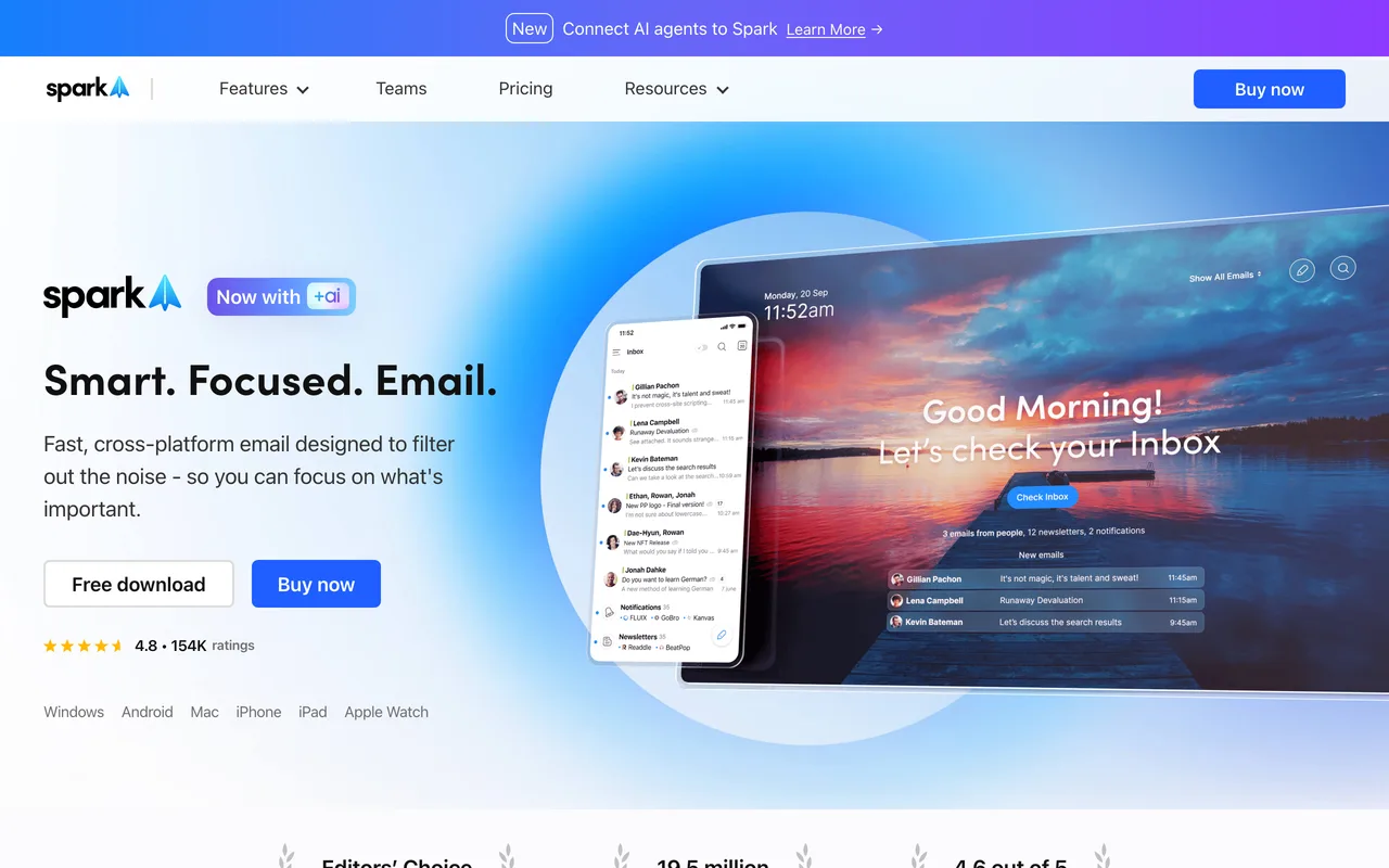 Spark Mail preview