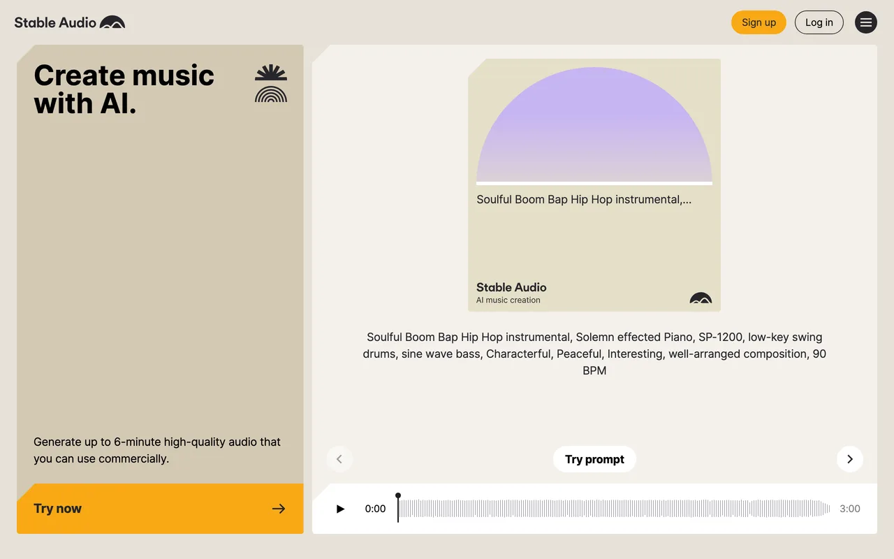 Stable Audio preview