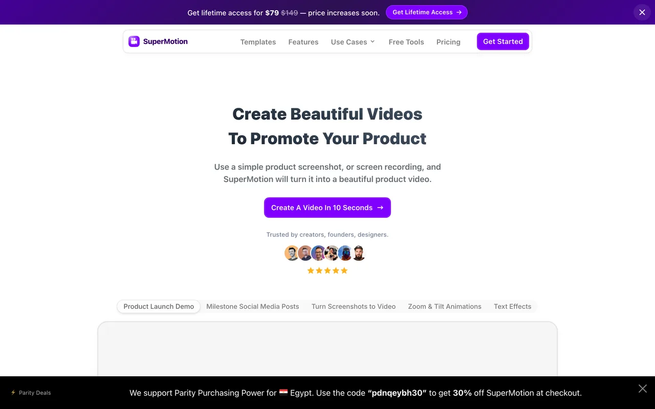 Supermotion preview