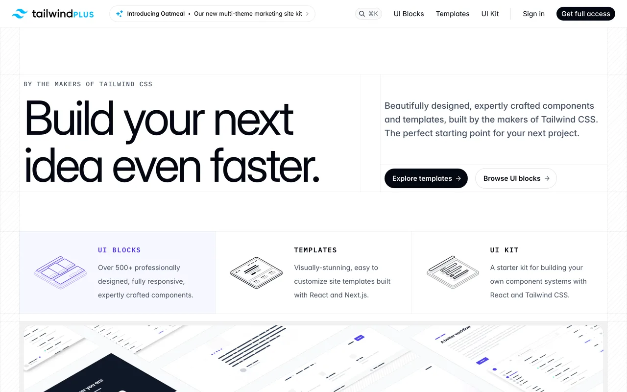 Tailwind UI preview
