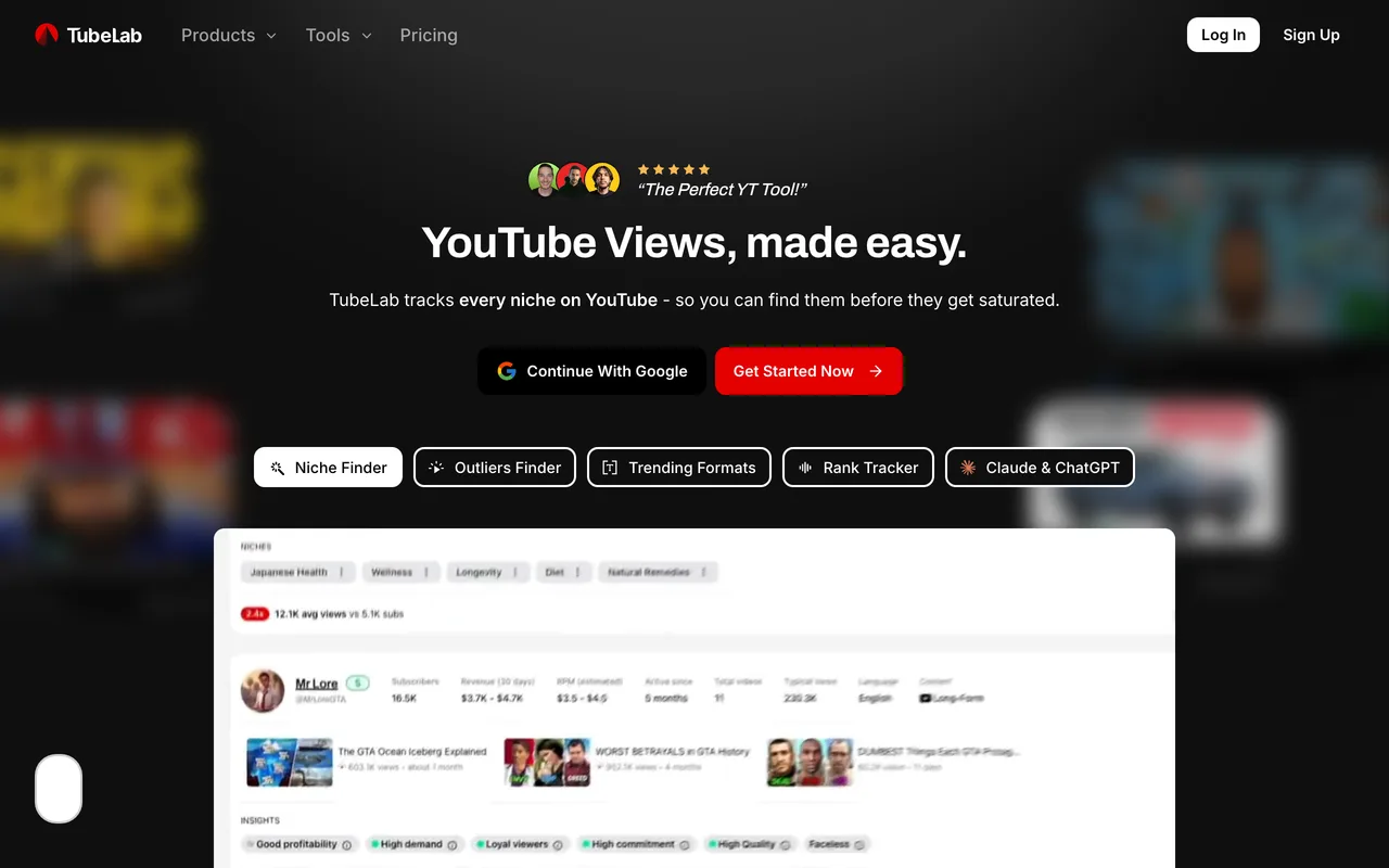 TubeLab preview