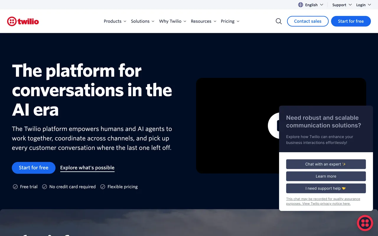 Twilio preview
