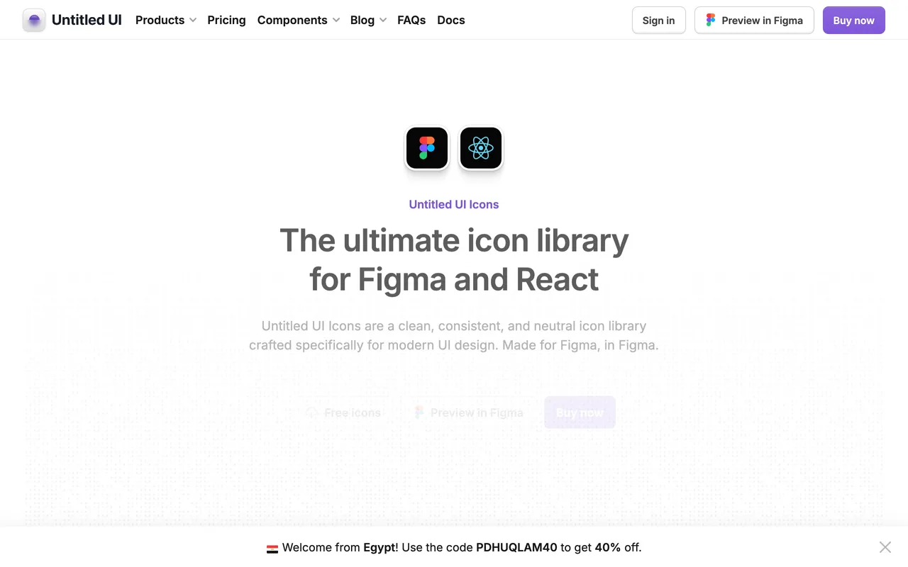 Untitled UI Icons preview