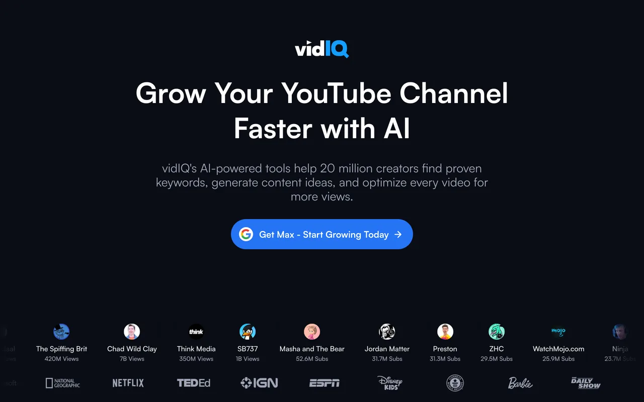 VidIQ preview