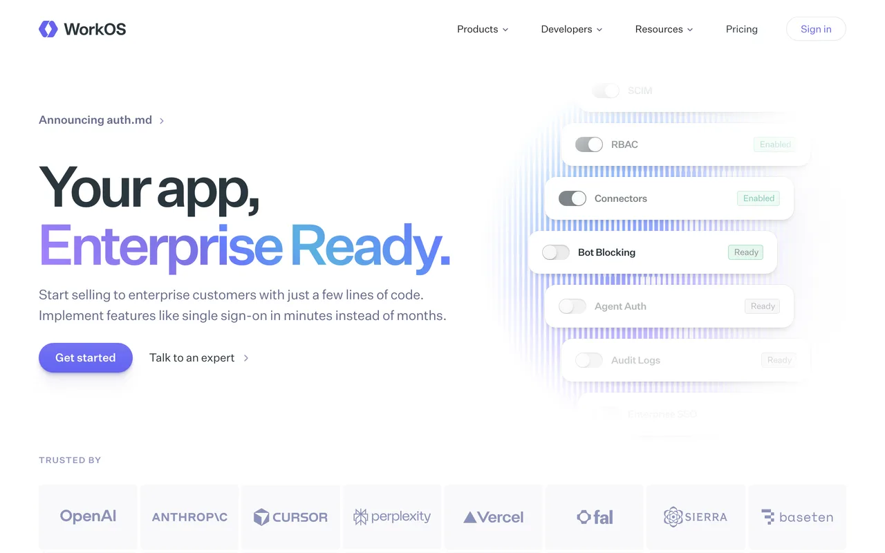 WorkOS preview