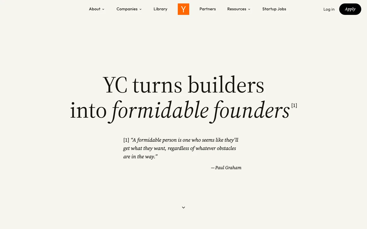 Y Combinator preview